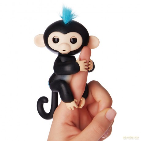 Fingerlings Małpka Finn Czarny