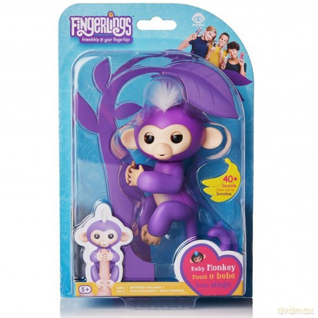 Fingerlings Małpka Mia Fioletowa