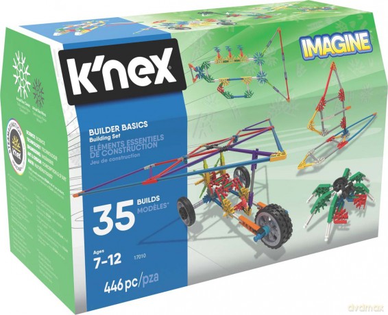K'nex Imagine Podstawy dla Konstruktorów- zestaw konstrukcyjny 35 modeli