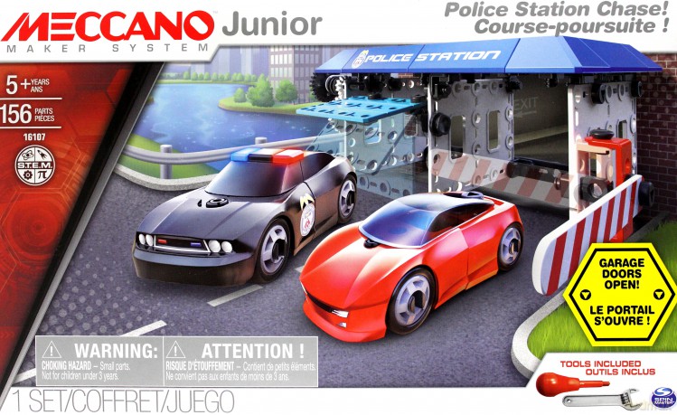 Meccano Junior komisariat policji