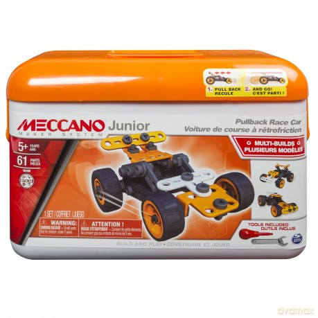 Meccano Junior Samochody, zestaw pudełkiem