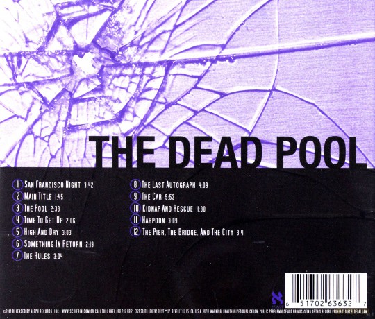 The Dead Pool soundtrack (Pula Śmierci) (Lalo Schifrin) [CD]