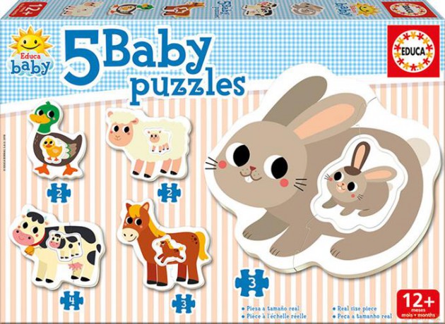 Puzzle dla dzieci Farma [PUZZLE]