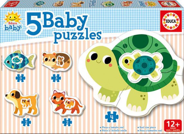 Puzzle dla dzieci Zwierzęta domowe [PUZZLE]