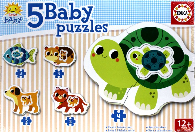 Puzzle dla dzieci Zwierzęta domowe [PUZZLE]