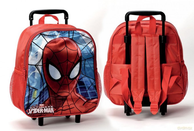 Spiderman plecak kółkami