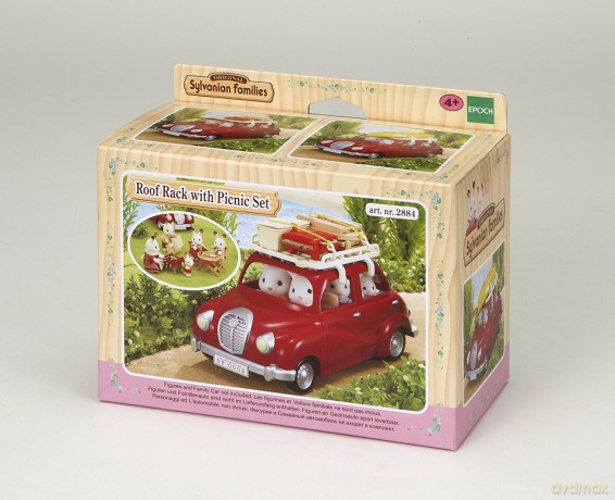Sylvanian Families Bagażnik dachowy zestawem piknikowym