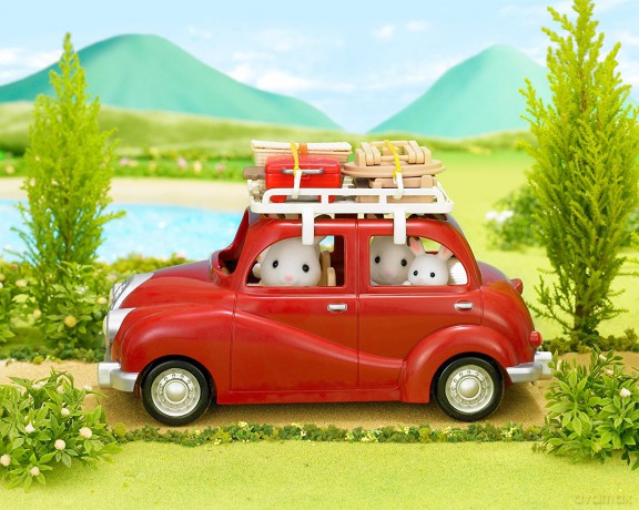 Sylvanian Families Bagażnik dachowy zestawem piknikowym