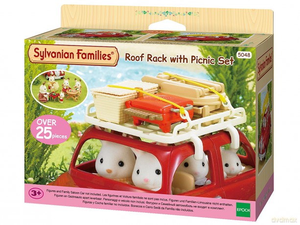 Sylvanian Families Bagażnik dachowy zestawem piknikowym