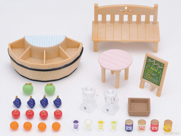 Sylvanian Families Bar z sokami