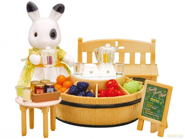 Sylvanian Families Bar z sokami