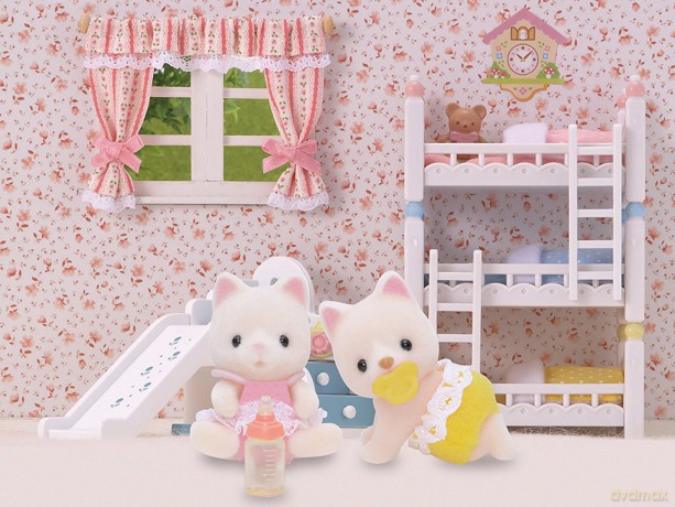 Sylvanian Families Bliźniaki jedwabistych kotków