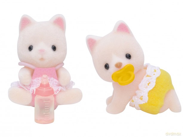Sylvanian Families Bliźniaki jedwabistych kotków