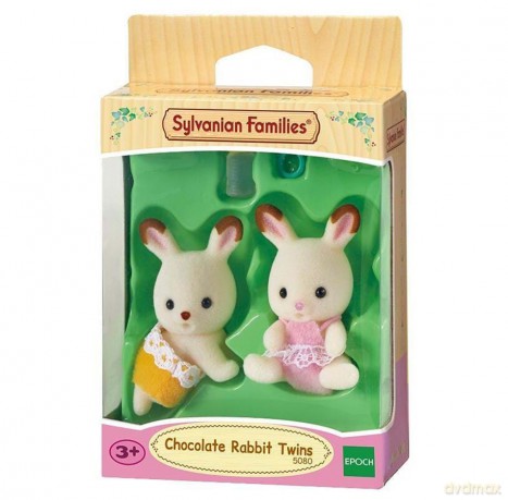 Sylvanian Families Bliźniaki królików czekoladowymi uszkami