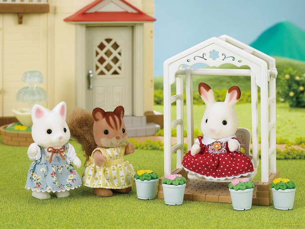 SYLVANIAN Huśtawka ogrodowa [FIGURKA]
