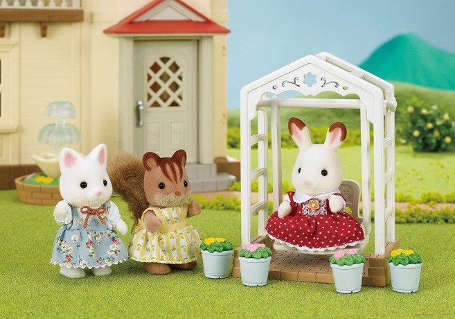 SYLVANIAN Huśtawka ogrodowa [FIGURKA]