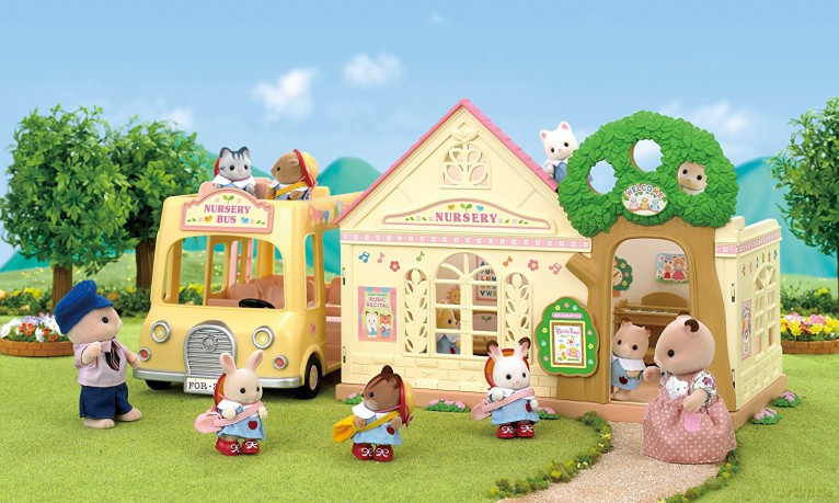 Sylvanian Families Przedszkolny autobus piętrowy