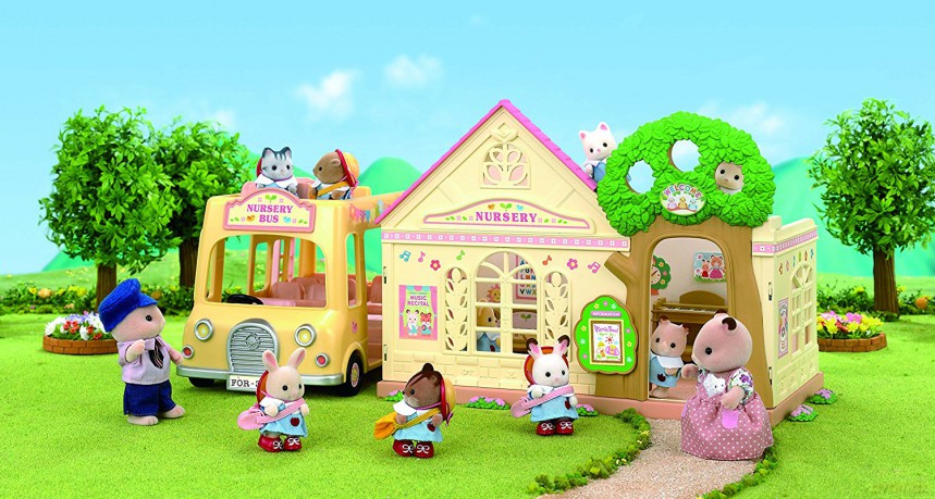 Sylvanian Families Przedszkolny autobus piętrowy