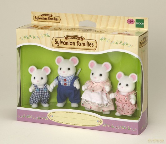 Sylvanian Families Rodzina białych myszek