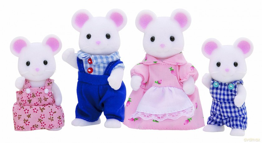 Sylvanian Families Rodzina białych myszek