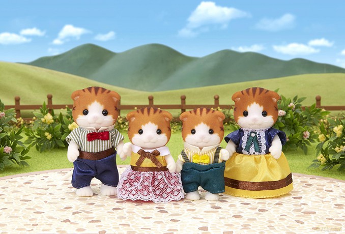 Sylvanian Families Rodzina rudych kotków