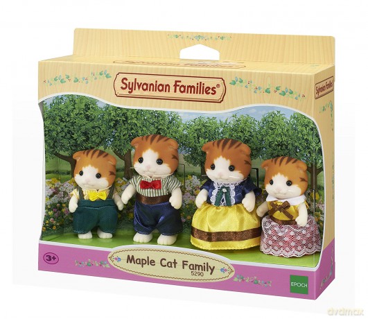 Sylvanian Families Rodzina rudych kotków