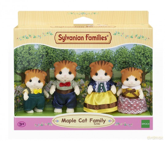 Sylvanian Families Rodzina rudych kotków