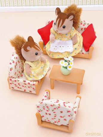 Sylvanian Families Trójelementowy zestaw wypoczynkowy