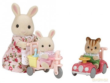 Sylvanian Families Trójkołowy rower zabawkami