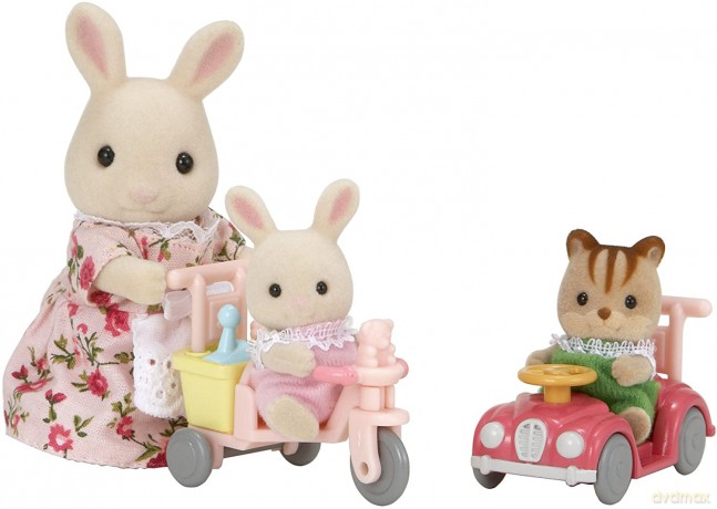 Sylvanian Families Trójkołowy rower zabawkami