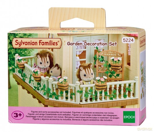 Sylvanian Families Zestaw dekoracji ogrodowych