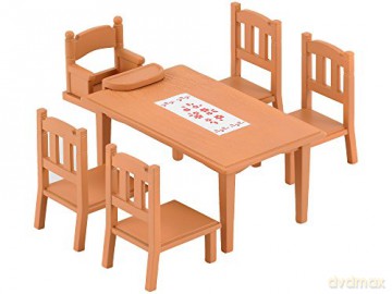 Sylvanian Families Zestaw do jadalni stół krzesła