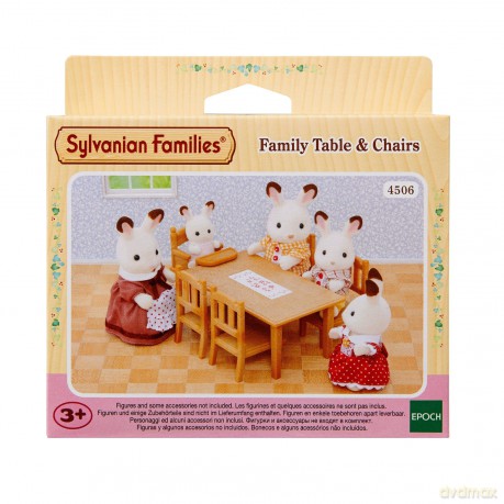 Sylvanian Families Zestaw do jadalni stół krzesła