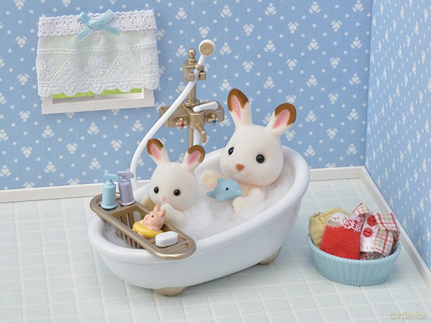 Sylvanian Families Zestaw do łazienki stylu wiejskim