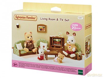 Sylvanian Families Zestaw do salonu telewizorem