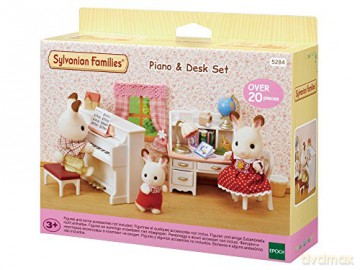 Sylvanian Families Zestaw pianinem biurkiem