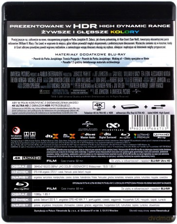Park Jurajski III [Blu-Ray 4K]+[Blu-Ray]