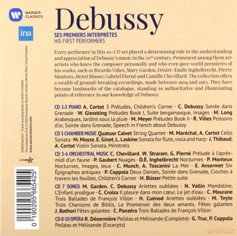 Debussy: His First Performers [10CD]