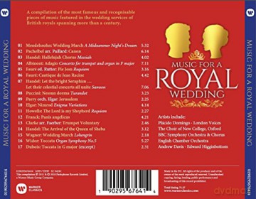 Music For A Royal Wedding [CD]