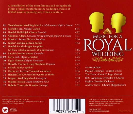 Music For A Royal Wedding [CD]