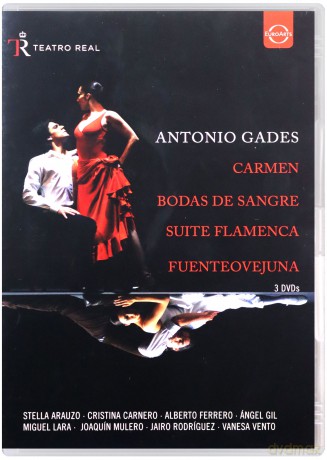Antonio Gades: Spanish Dances From The Teatro Real [3DVD]
