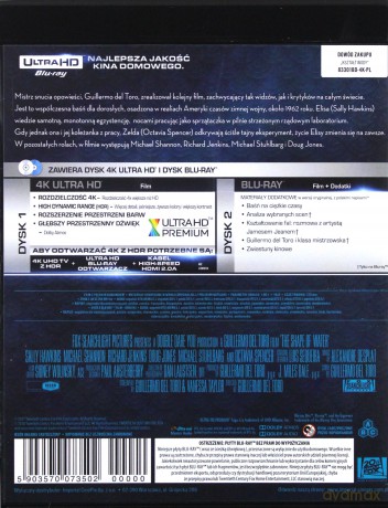 Kształt wody [Blu-Ray 4K]+[Blu-Ray]