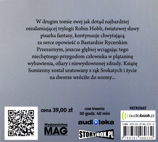 Złocisty błazen - Robin Hobb [AUDIOBOOK]