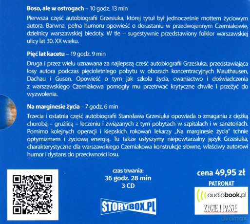 Trylogia Czerniakowska Pakiet - Stanisław Grzesiuk [AUDIOBOOK]