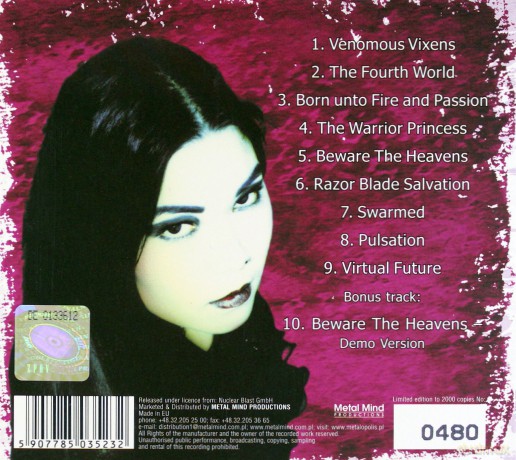 Sinergy: Beware The Heavens (Remastered + Bonus Track) (digipack) [CD]