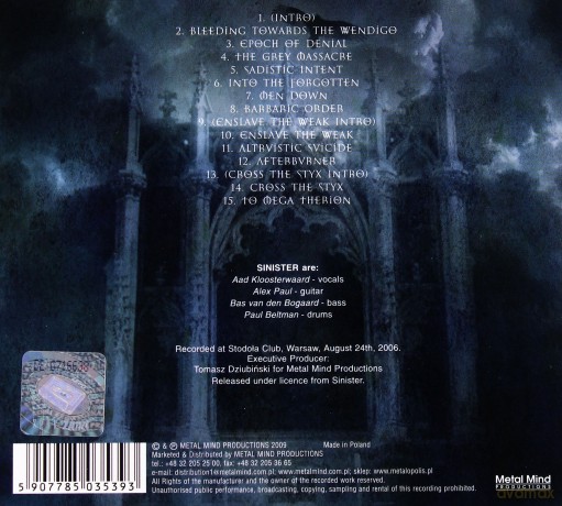 Sinister: Prophecies Denied (digipack) [CD]