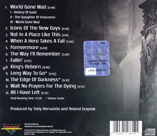 Lords Of Black: Icons Of The New Days [CD]