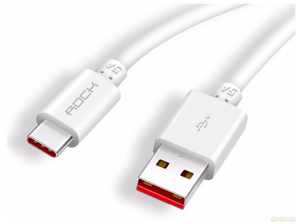 Kabel USB-C Typ C Super Charge 5A (Rock)
