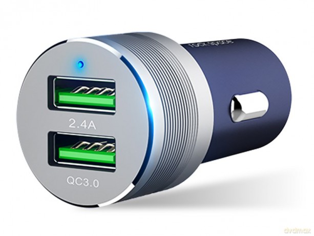 Ładowarka samochodowa USB SPACE Sitor QC 3.0 (Rock)
