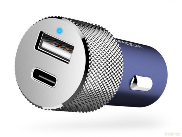 Ładowarka samochodowa USB-C Sitor 3,4A (Rock)